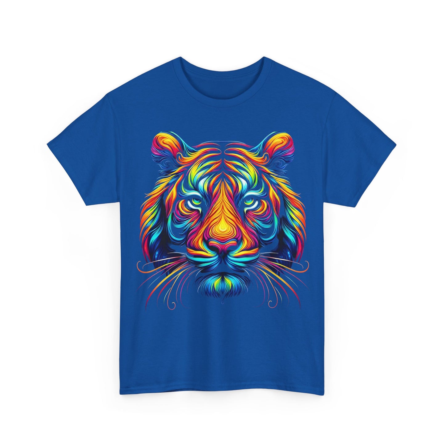 Tiger's Whimsy  Graphic Unisex  T Shirt Tee