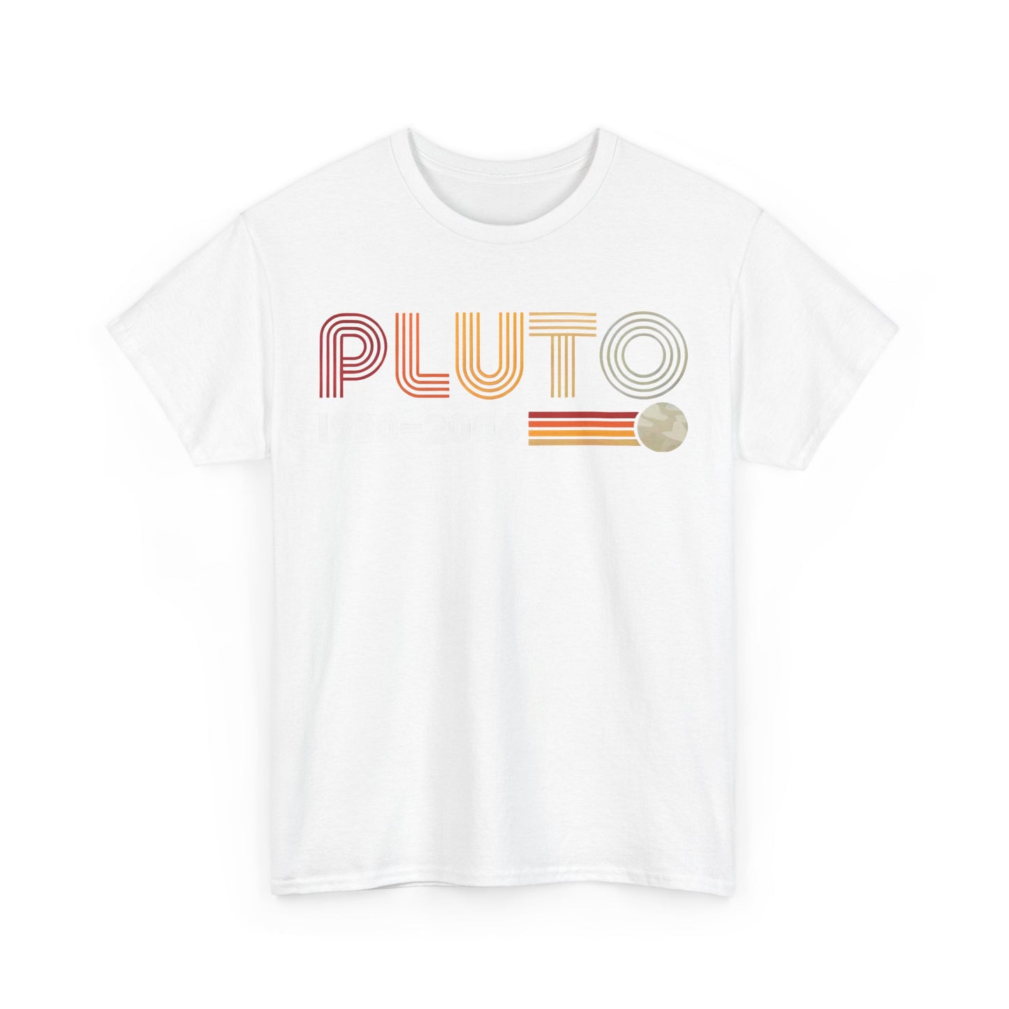 PLUTO Retro  Graphic Unisex  Tee Shirt