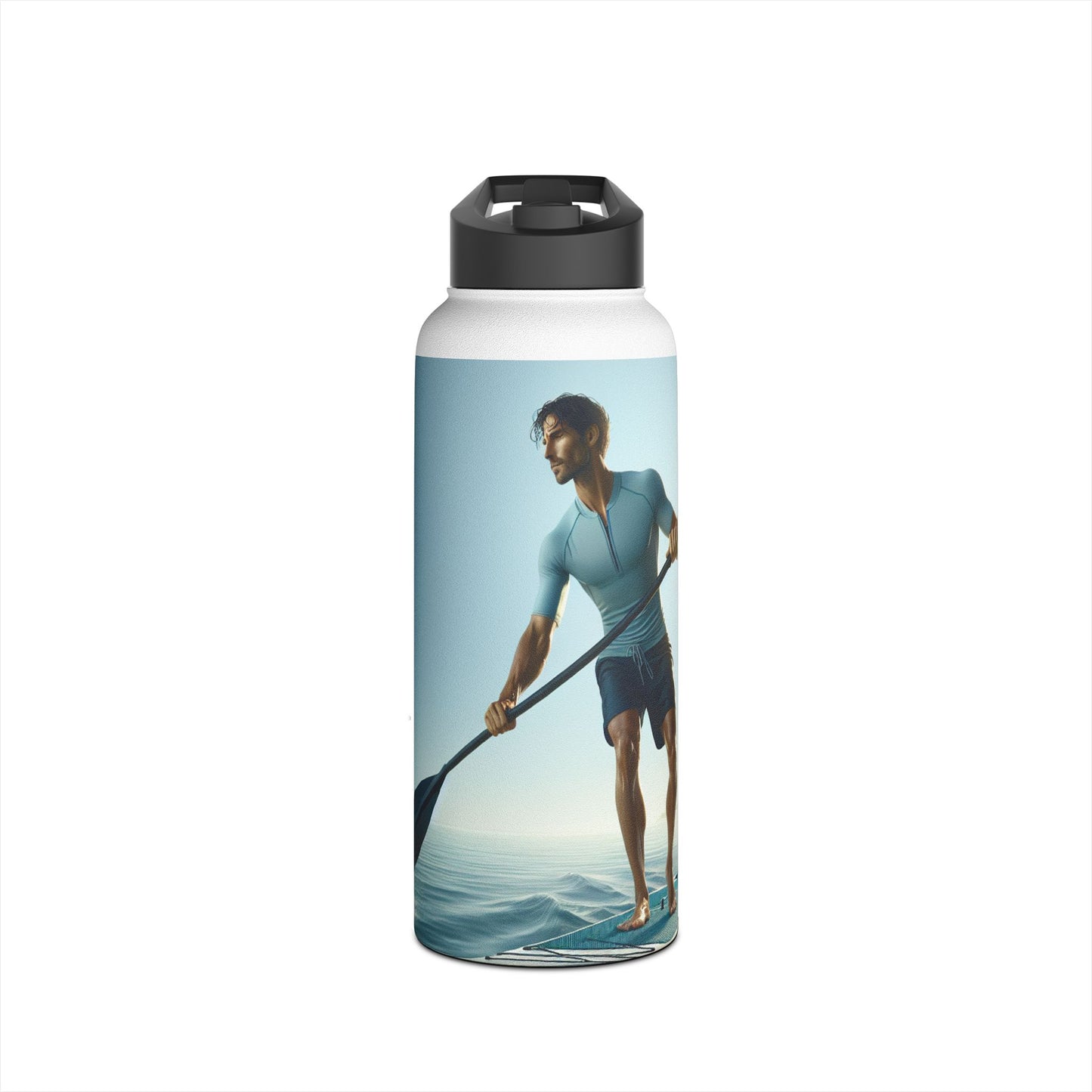 Fantasy Paddleboarding Stainless Steel Water Bottle, Standard Lid