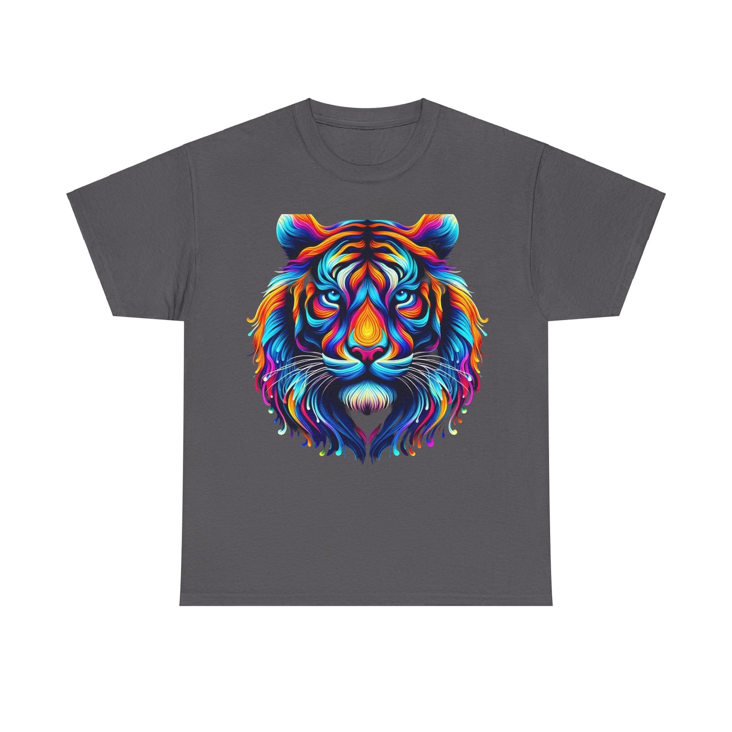 Tiger's Whimsy  Graphic Unisex  T Shirt Tee