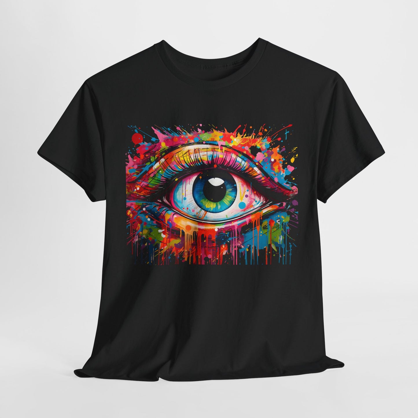 Visionary Drip Graffiti  Graphic Unisex  T Shirt Tee