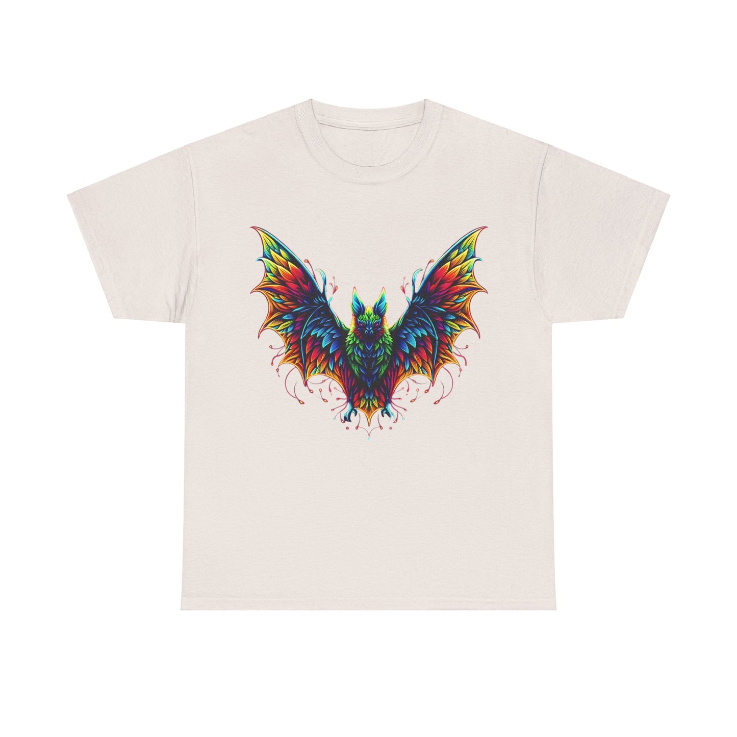 Radiant Evolution Bat Tee  Unisex Cotton Tee Graphic T Shirt