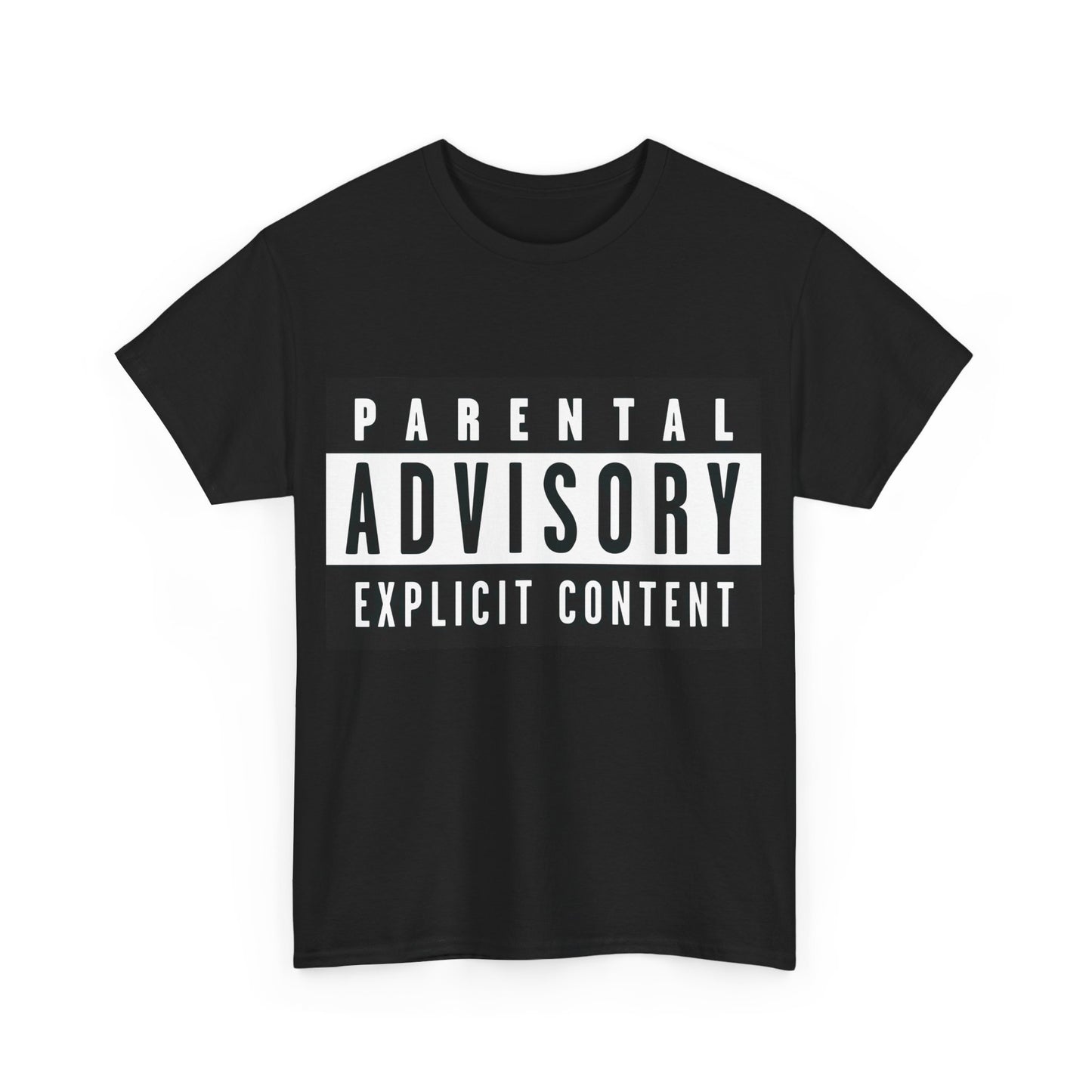 Parental Advisory  Warning  Graphic T-Shirt Urban Unisex Cotton Tee