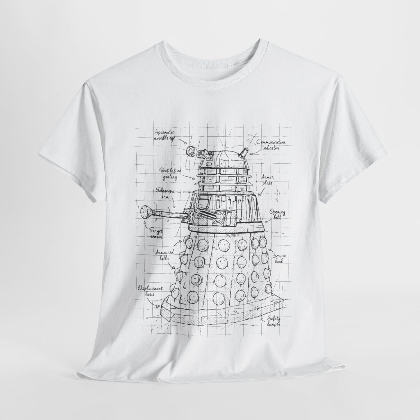 Dr Who Dalek Unisex Mens Women´s Graphic Funny T Shirt Tee Urban Street