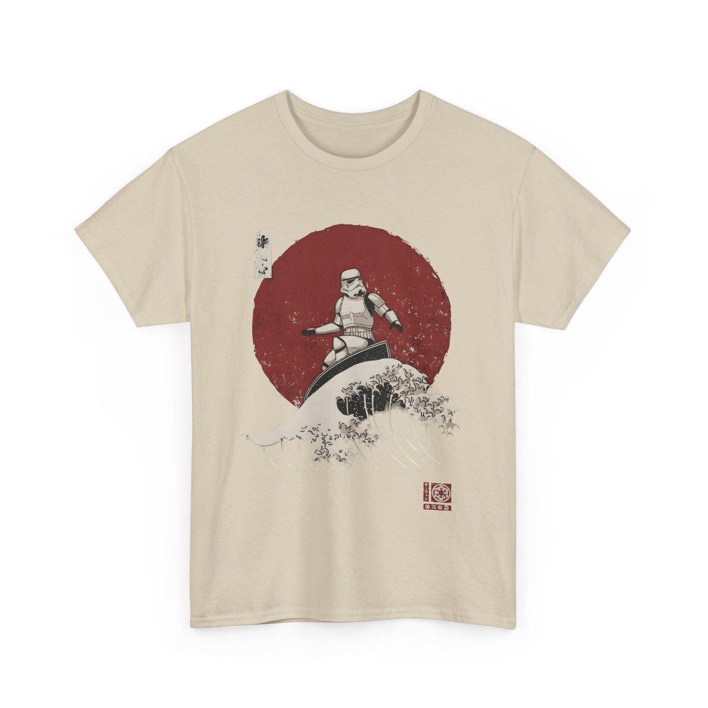 Surfing Star wars Stormtrooper Graphic T-Shirt Urban Unisex Cotton