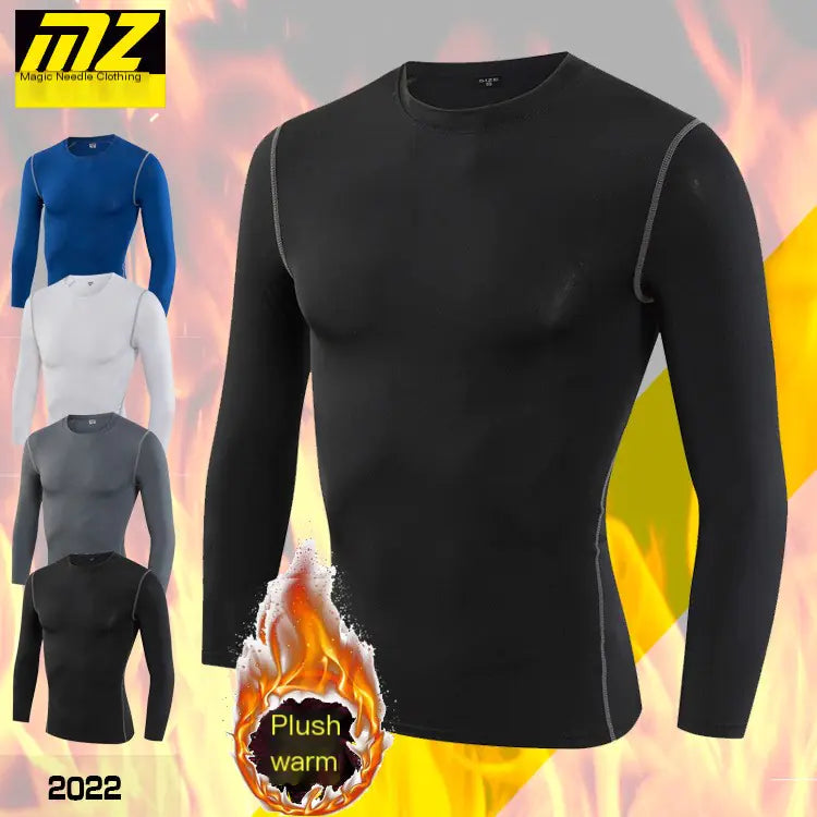 Luxurious MZ Men's Compression Shirt for activewear by Dazzling Dreams Studio, showcasing a sleek design ideal for fitness enthusiasts.