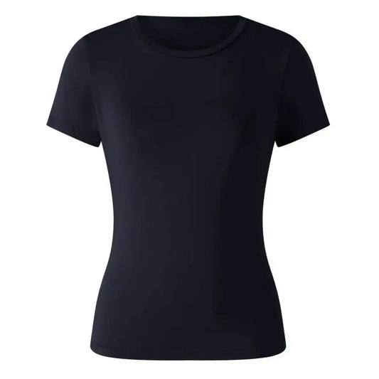 Women's Fitted Short Sleeve elegant Kelal Core Tee Shirt