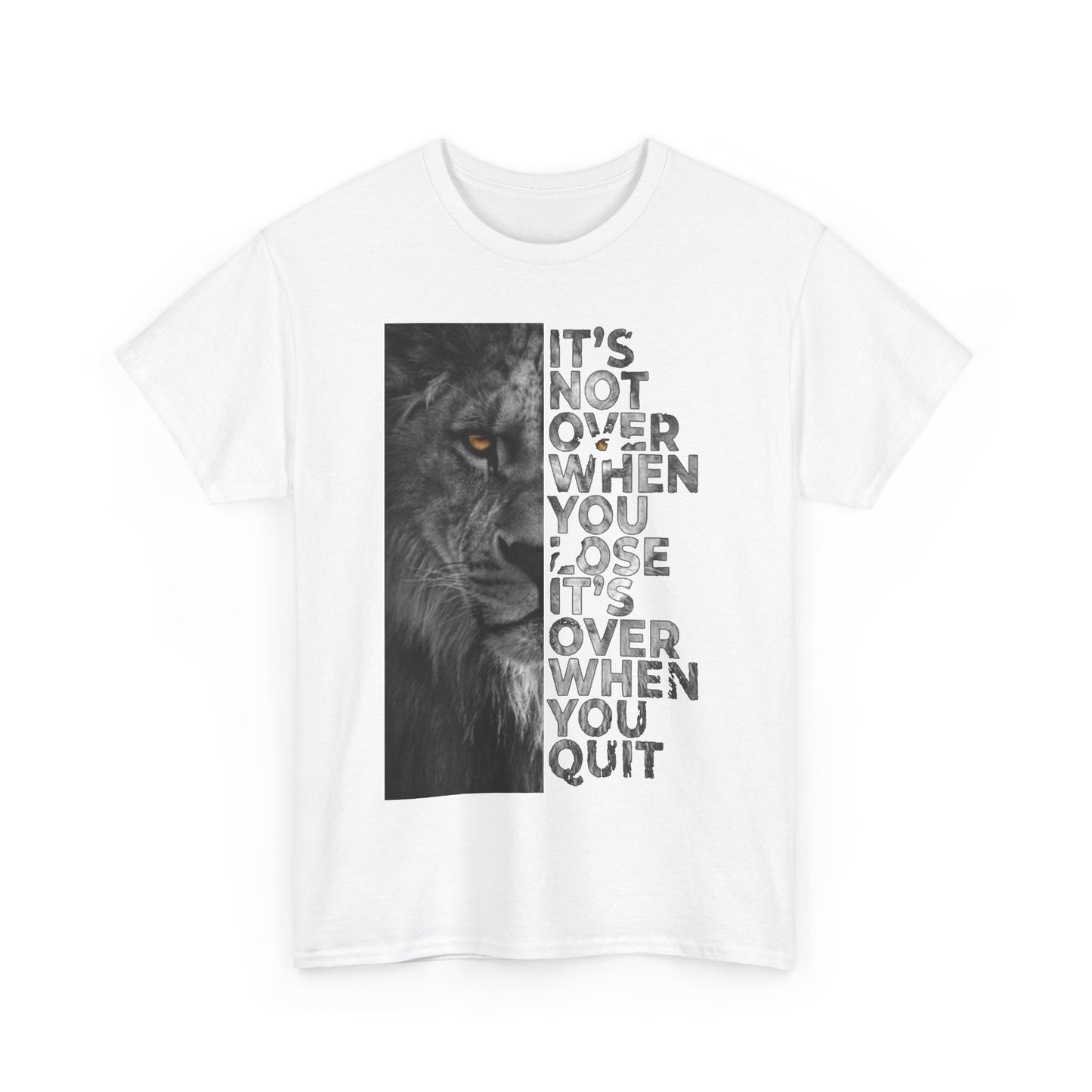 It´s Not Over Graphic Unisex T Shirt TEE Mens Womens Urban