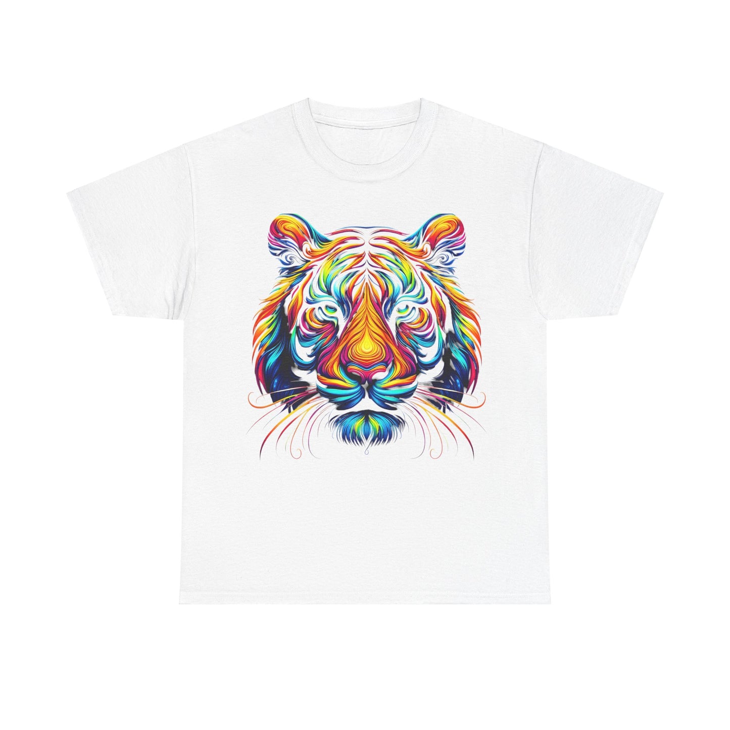 Tiger's Whimsy  Graphic Unisex  T Shirt Tee