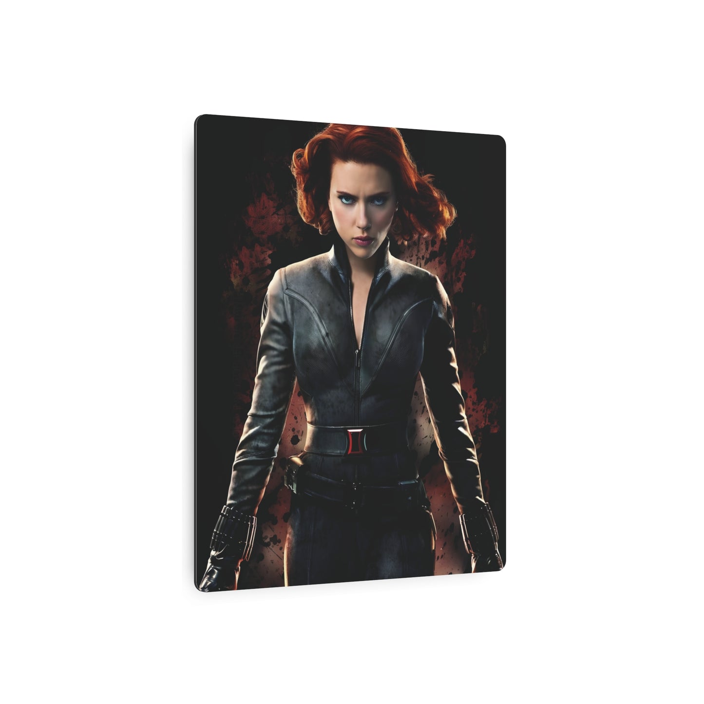 Marvel Black Widow Metal Art Poster