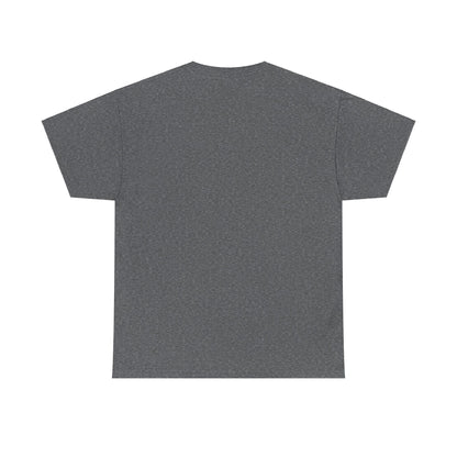Refined back of a stylish grey My Second Favorite F Word graphic T-shirt, exemplifying modern urban chic in soft cotton.