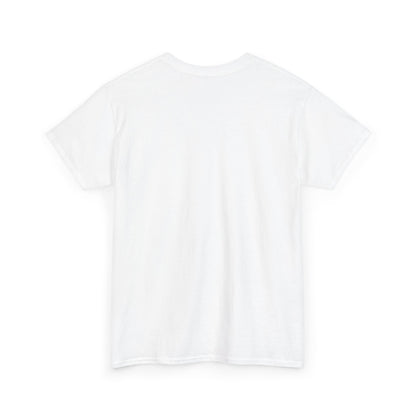 Elegant white T-shirt featuring a plain back design, suitable for layering and casual elegance.