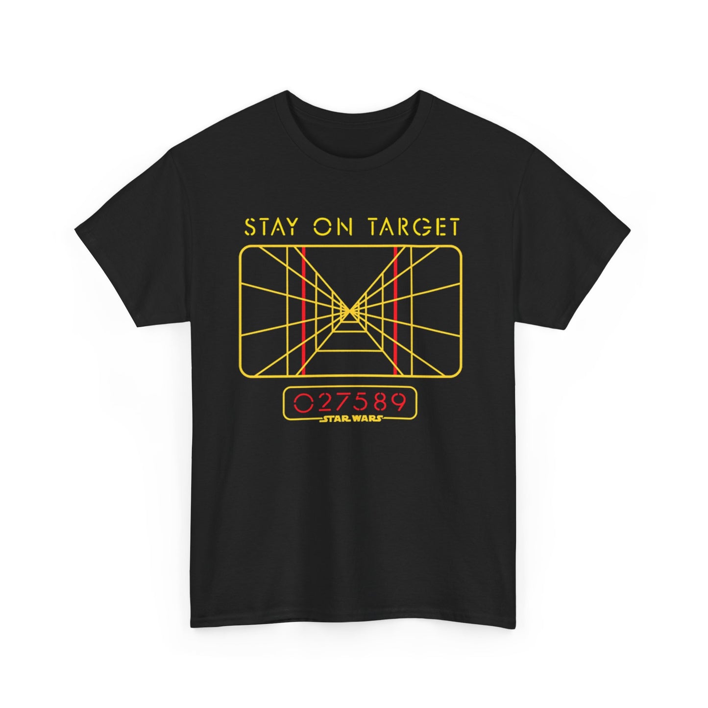 Stay On Target Star Wars Funny Graphic Unisex T Shirt TEE Mens Womens Urban