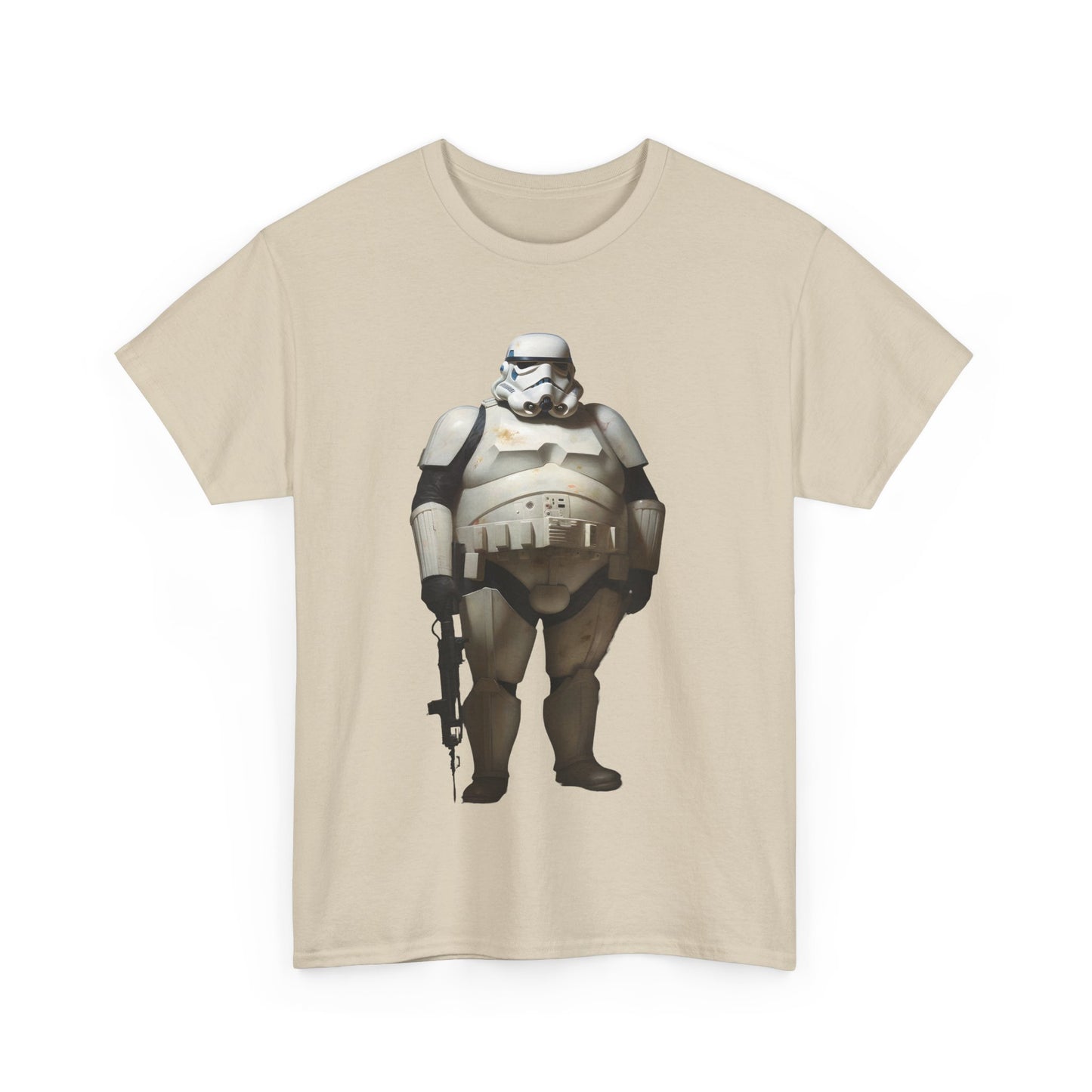 Chubby Stormtrooper  Graphic Unisex Graphic Tee Shirt