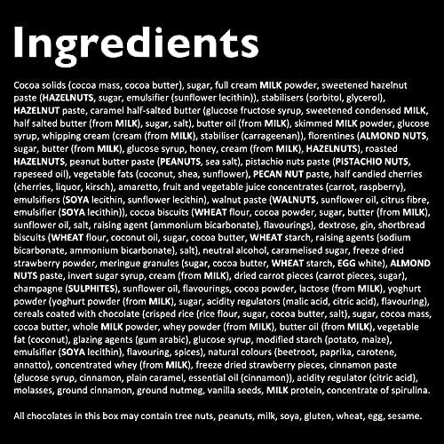 Hotel chocolat everything luxe box - 40 milk, white and d...