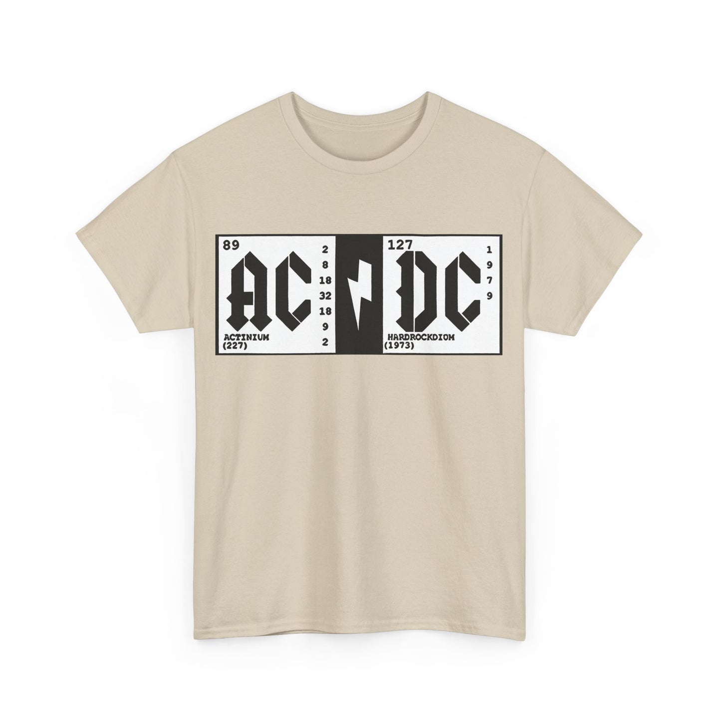 Elements AC DC Graphic T-Shirt Urban Unisex Cotton Tee