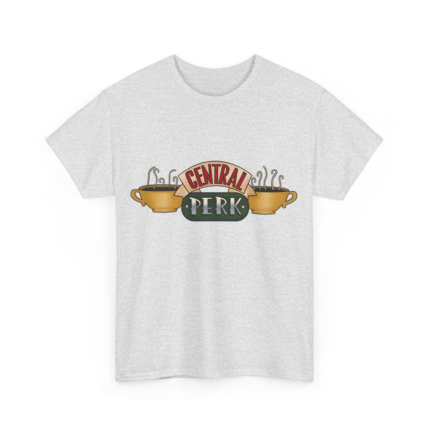 Central Perk Coffee Shop Friends  Retro Logo Graphic Tee Unisex