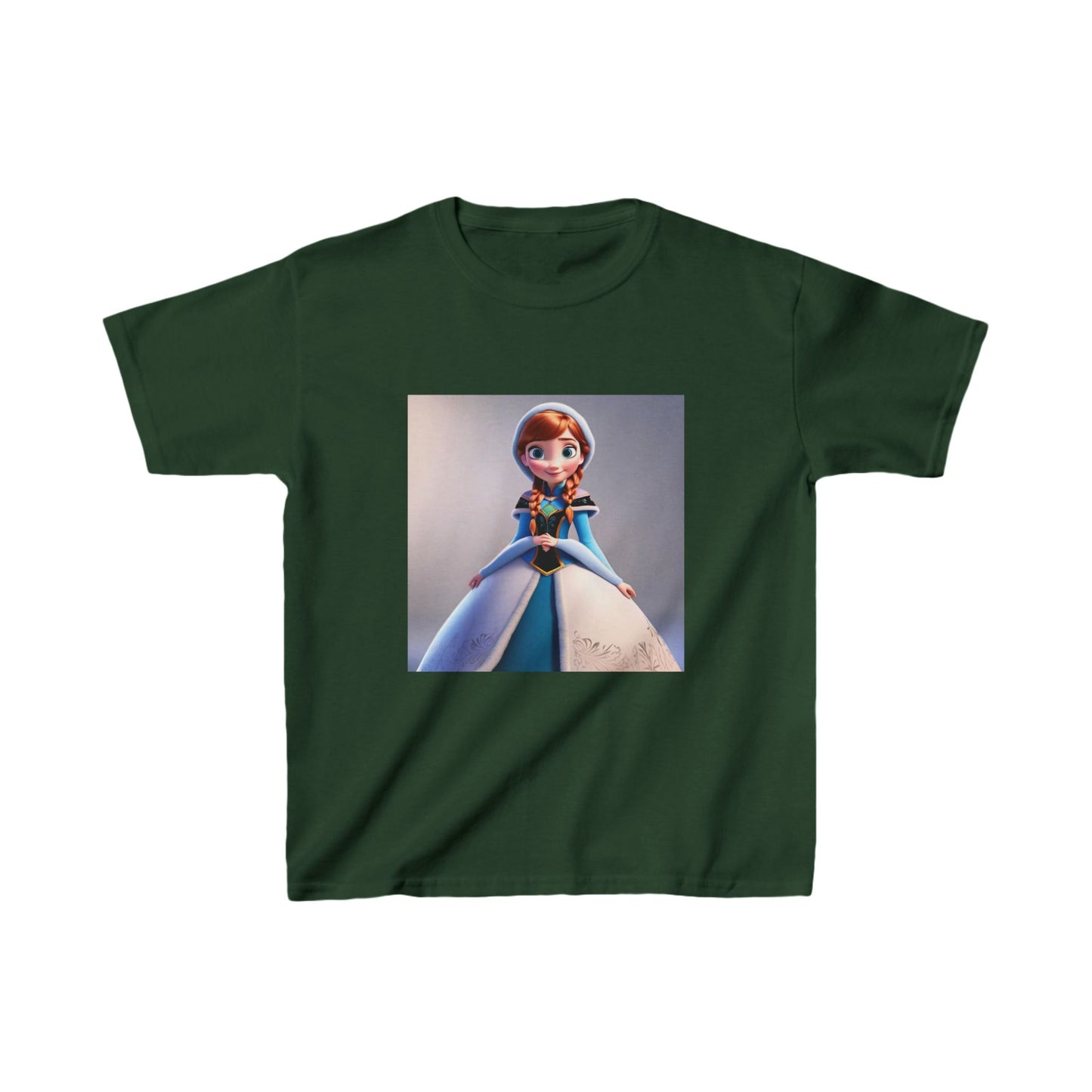 Kids Frozen Anna Heavy Cotton Tee 16 colors