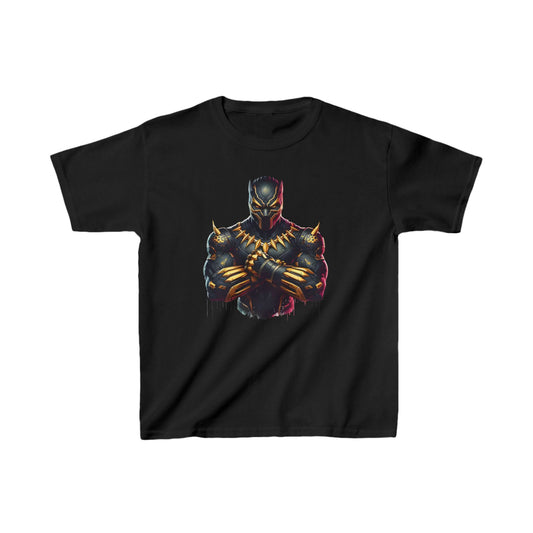 Child´s Unleash Your Inner Hero: Black Panther  Unisex Graphic Tee Shirt Kids