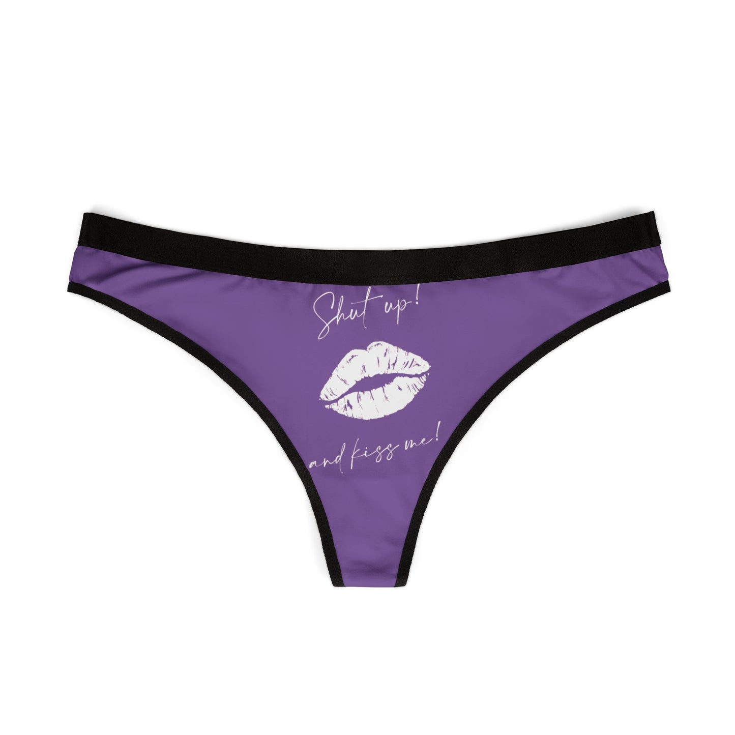 Valentines Naughty Gift Cheeky Womens Thong funny Birthday Anniversary Romantic