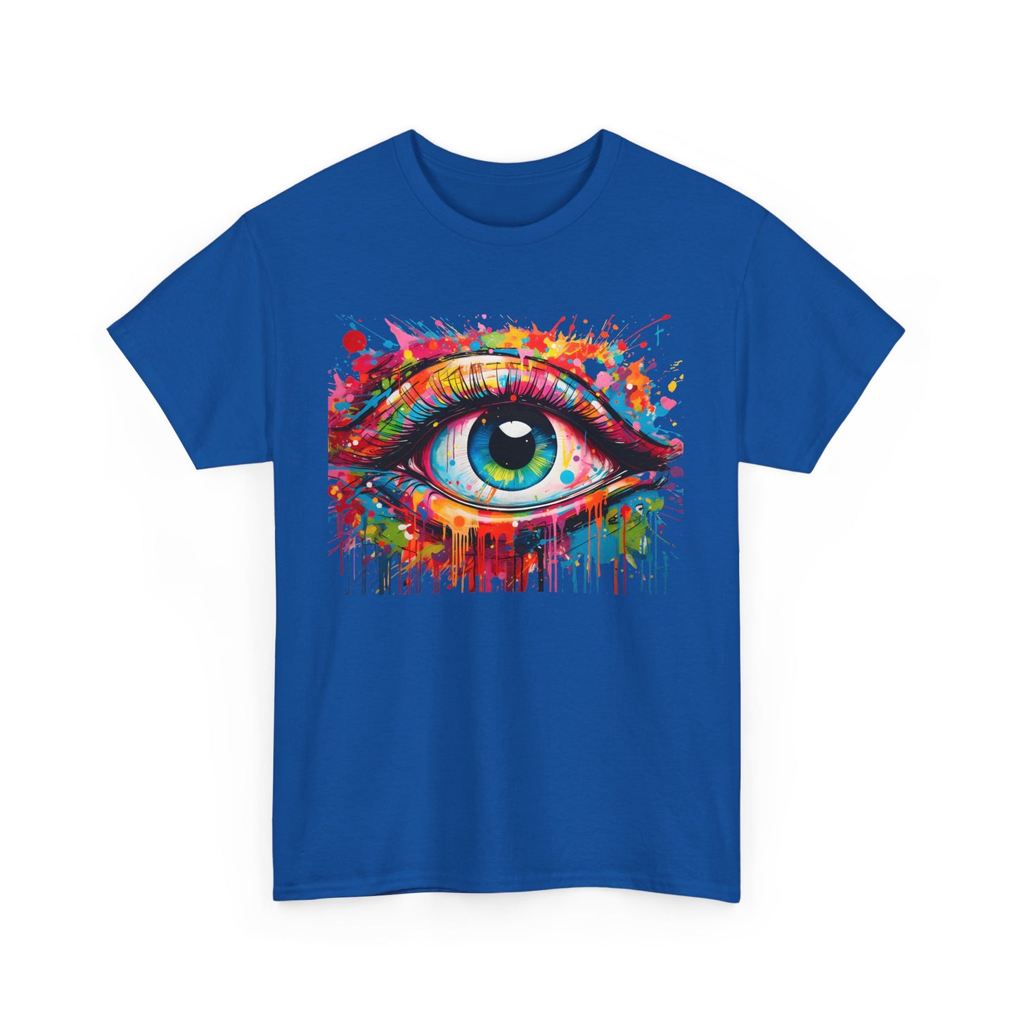 Visionary Drip Graffiti  Graphic Unisex  T Shirt Tee