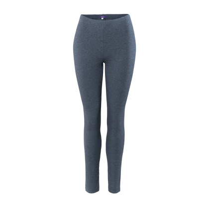 Versatile women's slim fit leggings, perfect for layering, crafted from soft stretch fleece for added warmth.