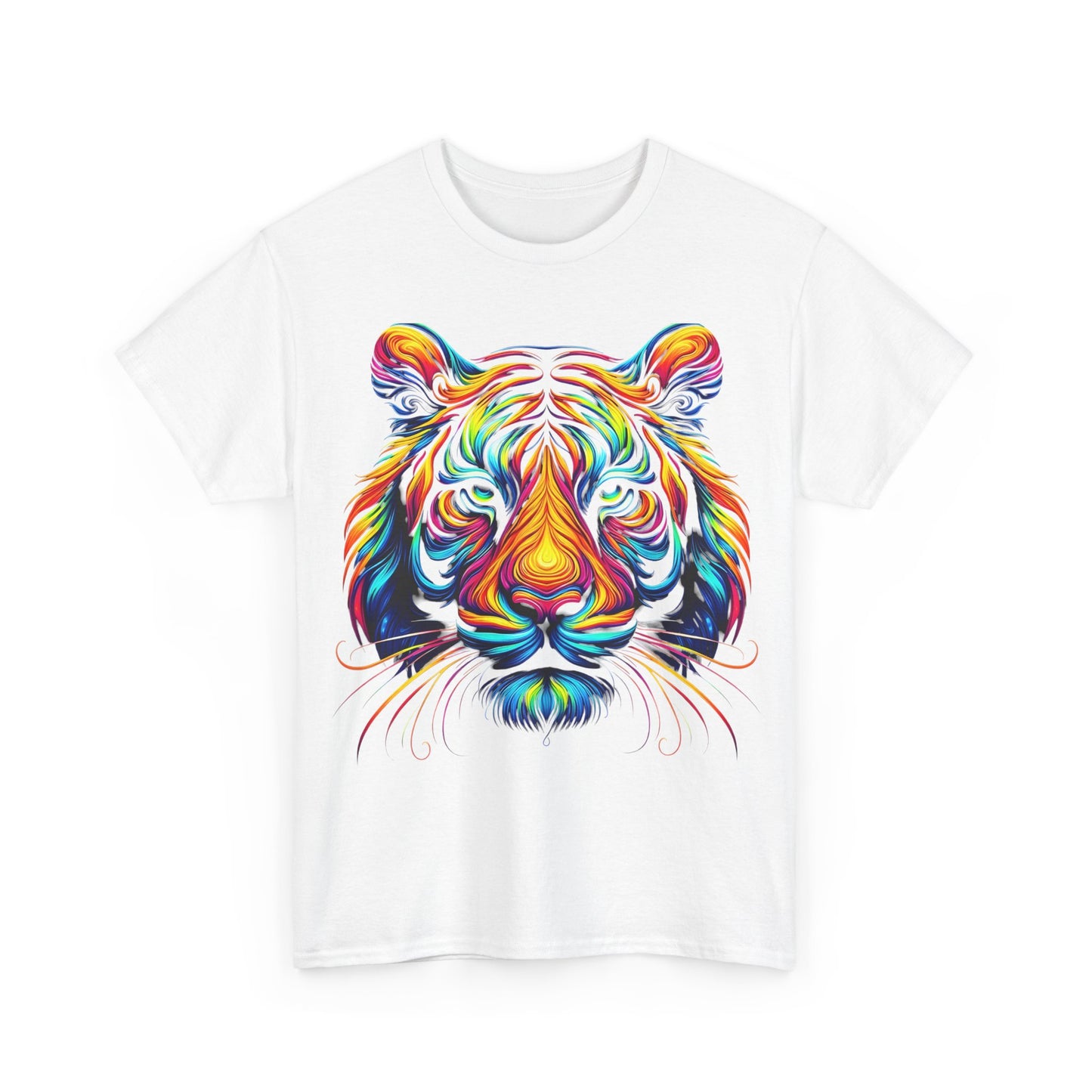 Tiger's Whimsy  Graphic Unisex  T Shirt Tee