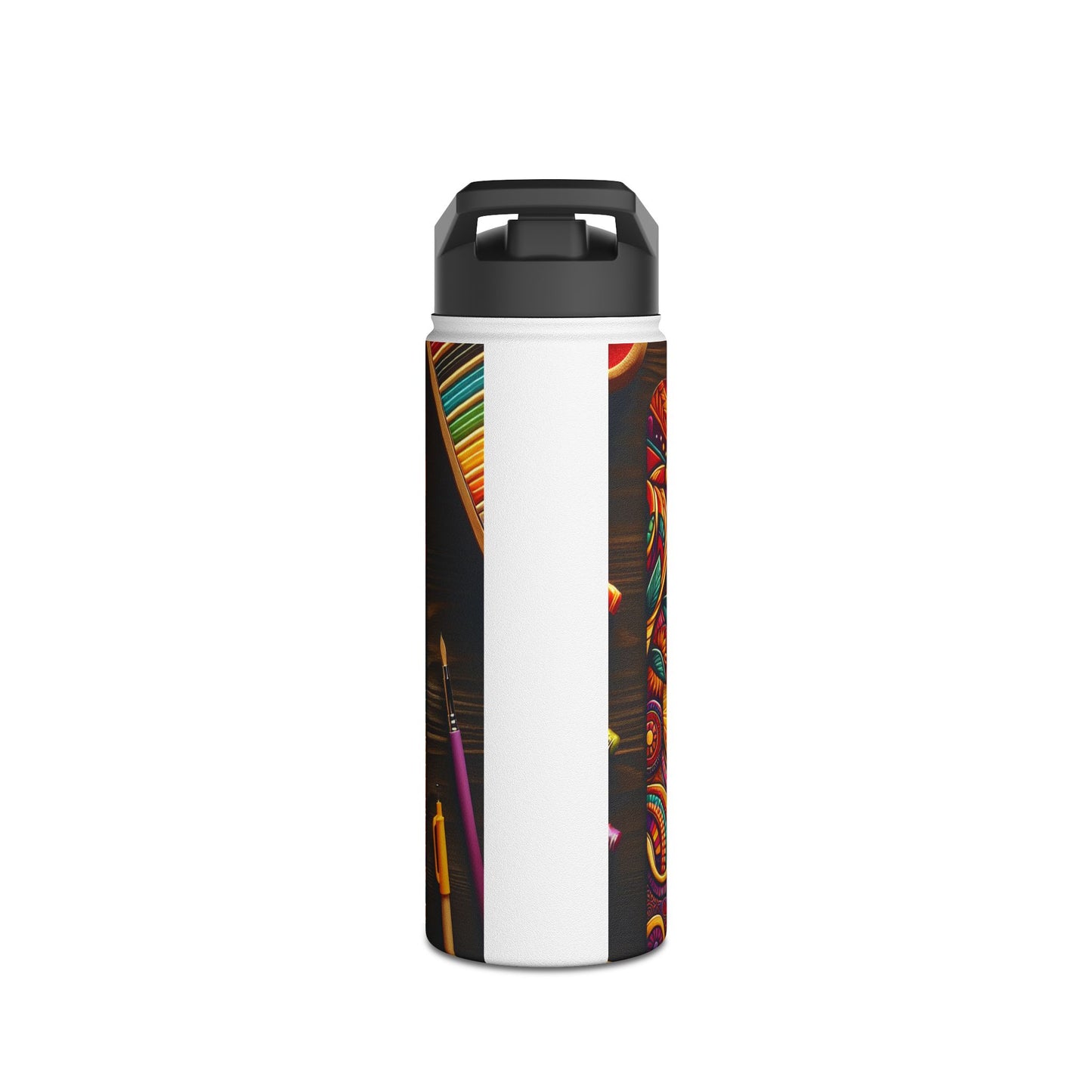 Fantasy Paddleboarding Stainless Steel Water Bottle, Standard Lid