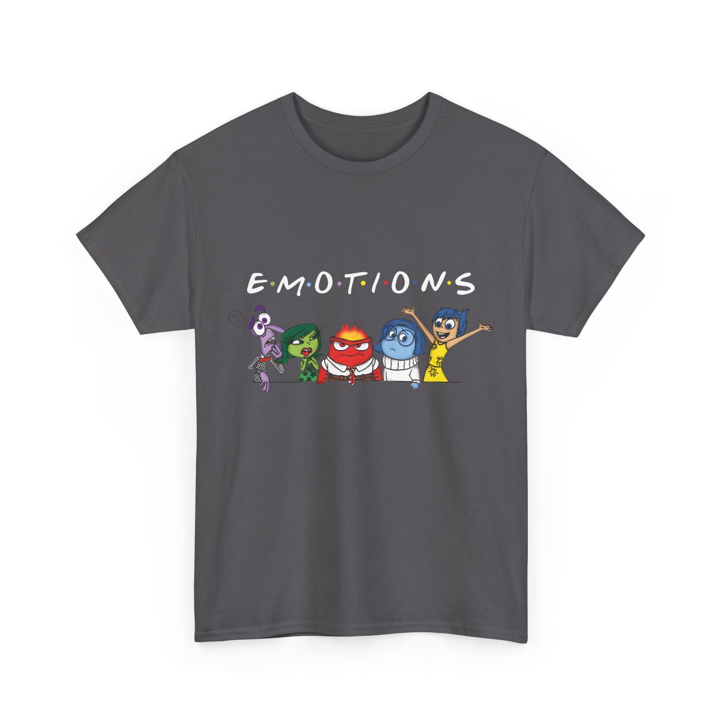 Inside out Friends Humorous  Graphic Unisex  Tee Shirt