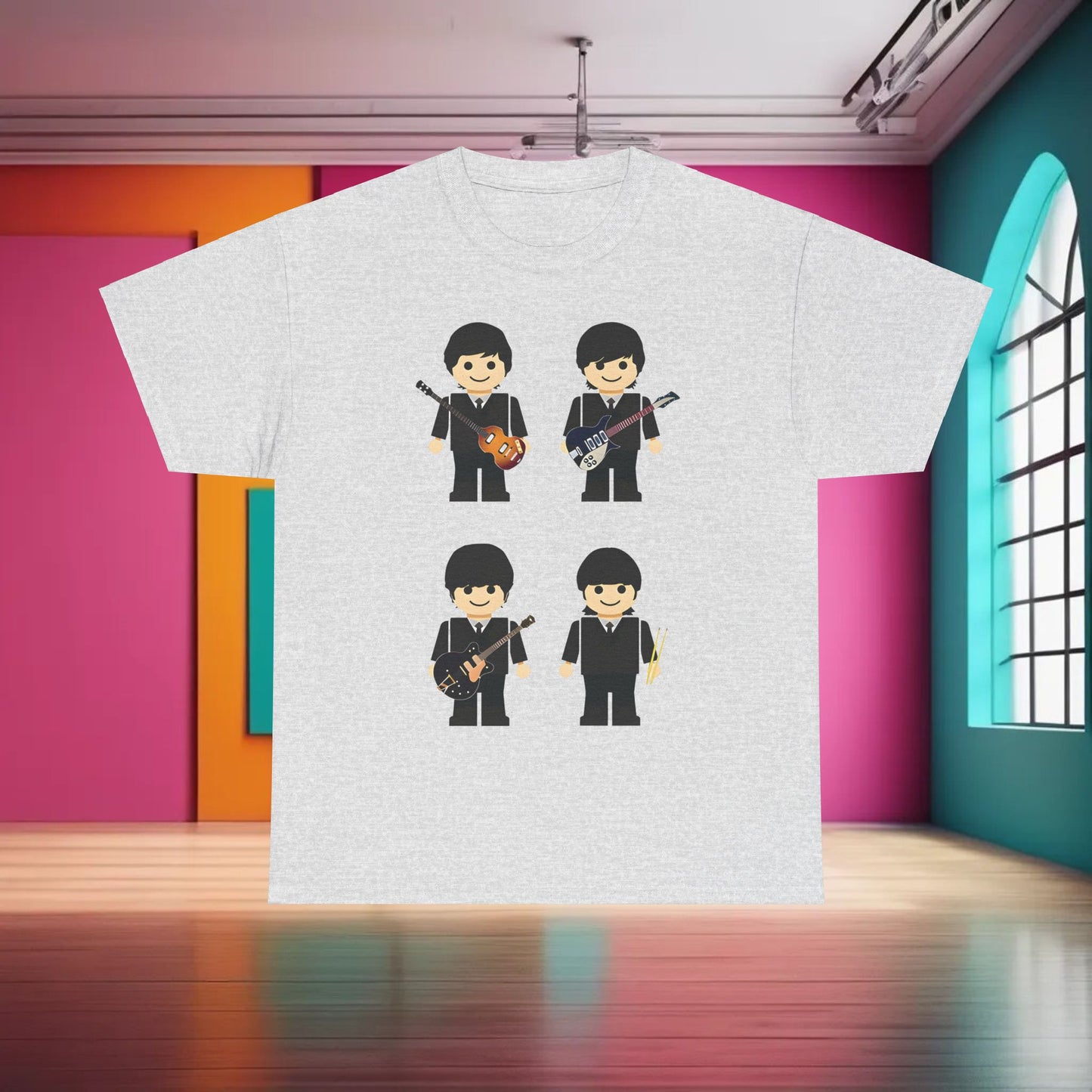 Lego Beatles Graphic T-Shirt Urban Unisex Cotton Tee