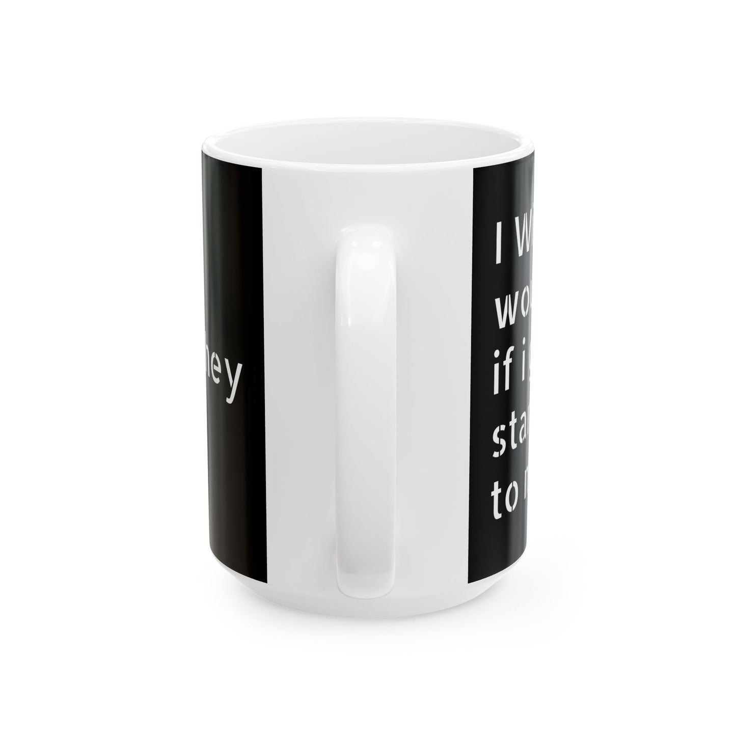 Funny Office Mug with inappropriate slogan, ideal for adult humour, birthdays, or Secret Santa gifts.