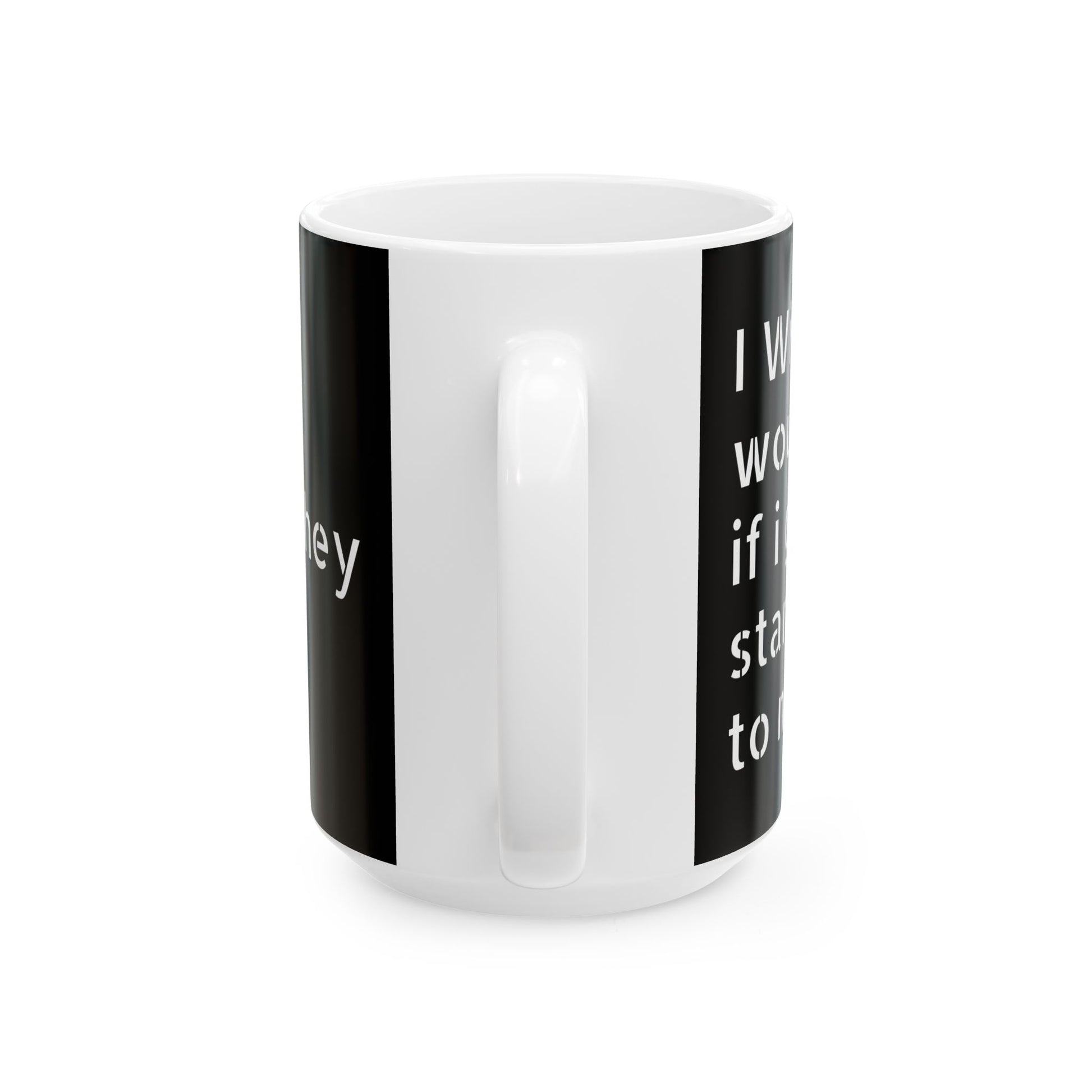 Funny Office Mug with inappropriate slogan, ideal for adult humour, birthdays, or Secret Santa gifts.