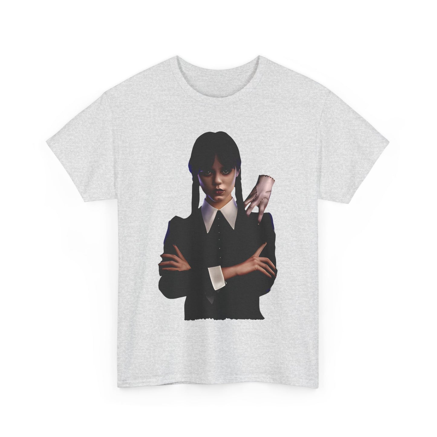 Wednesday and Thing Graphic Unisex Graphic Tee Shirt