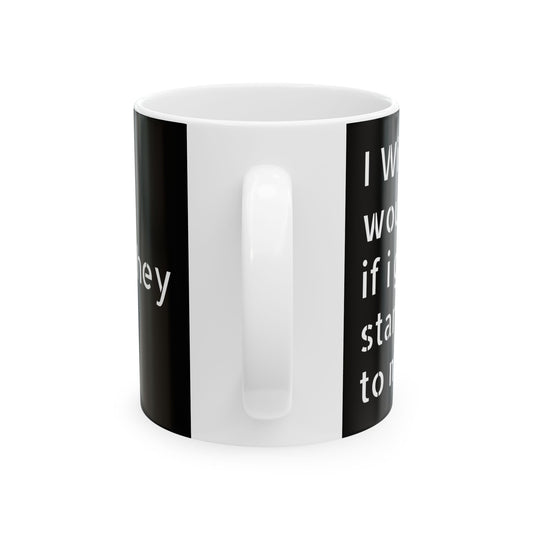 Inappropriate Slogan Funny Ceramic Mug featuring a humorous design, perfect for coffee lovers, showcasing adult humour for memorable gifting.