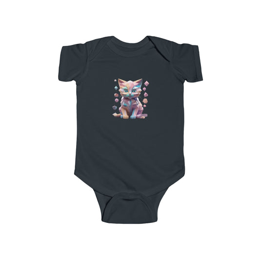 Kitten Bodysuit, Baby Romper, Cute Baby Clothes, Infant Onesie, 5 colors