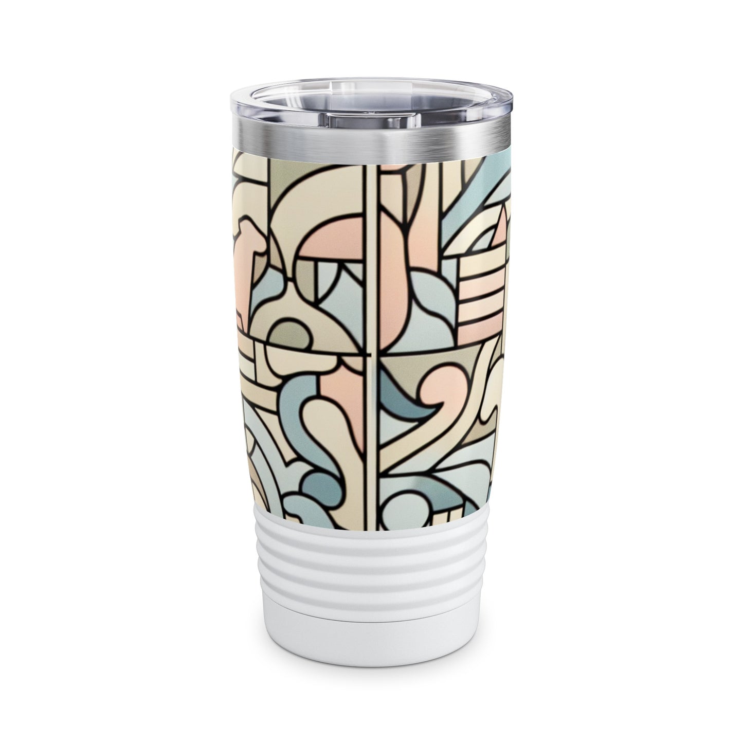 Pastel Palette Paradise - 20 oz Drinks Tumbler Travel Flask