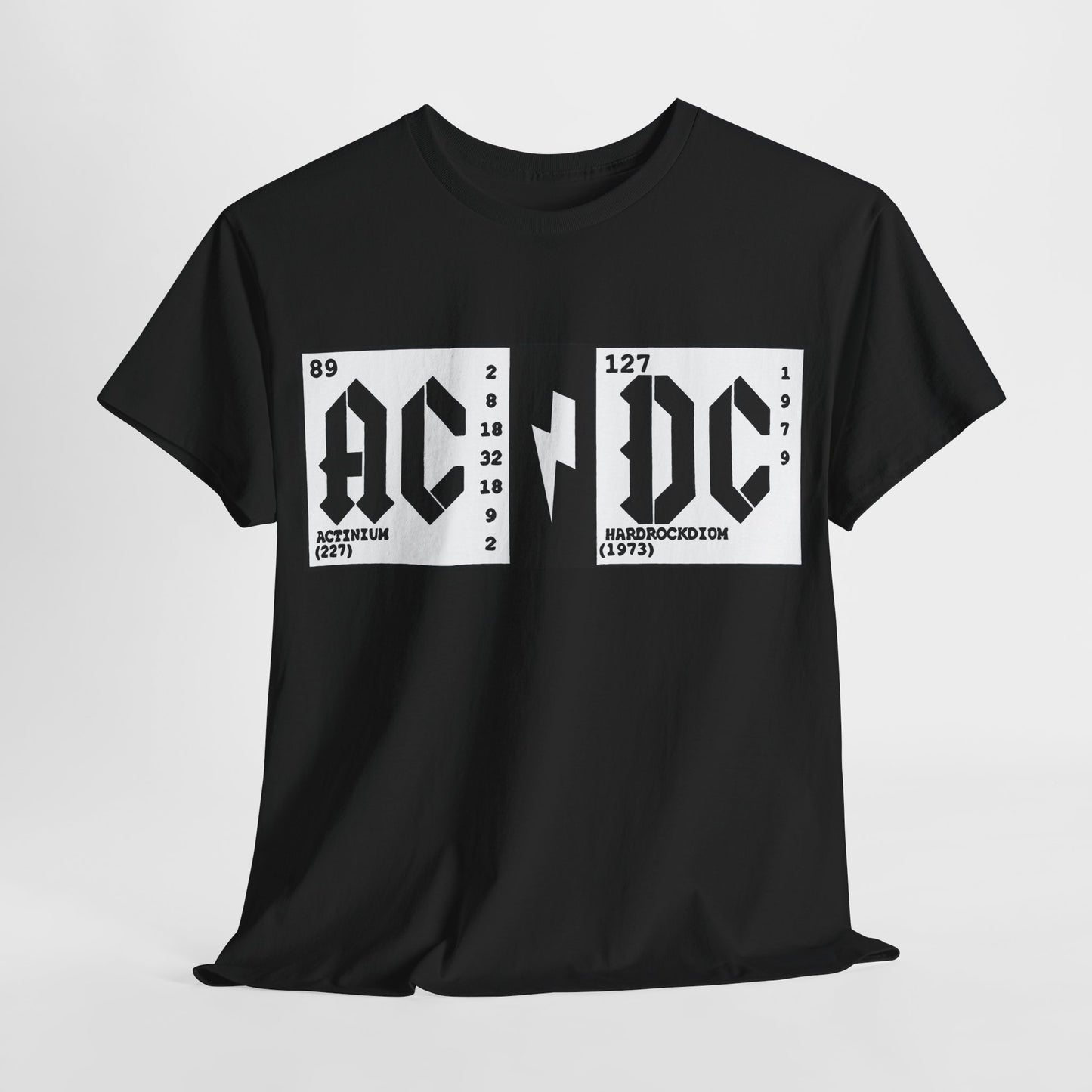 Elements AC DC Graphic T-Shirt Urban Unisex Cotton Tee