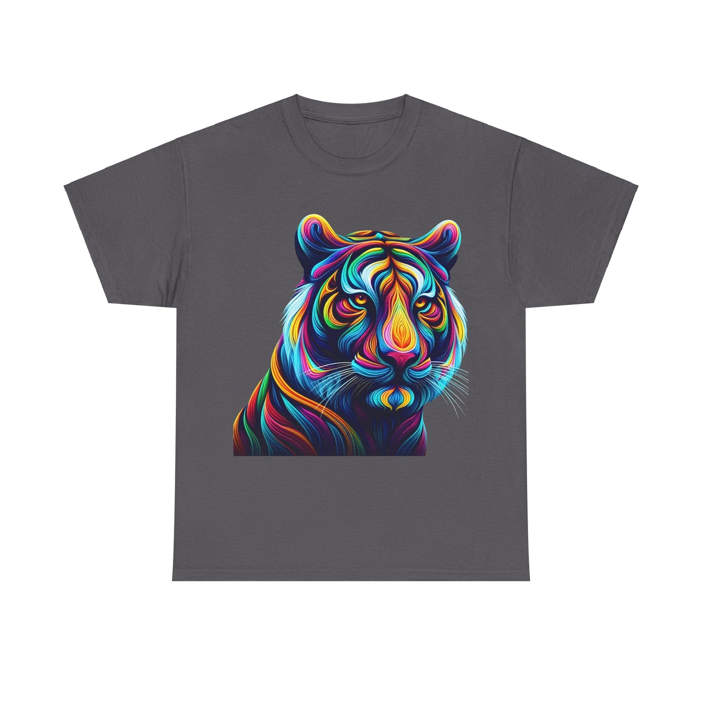 Tiger's Whimsy  Graphic Unisex  T Shirt Tee