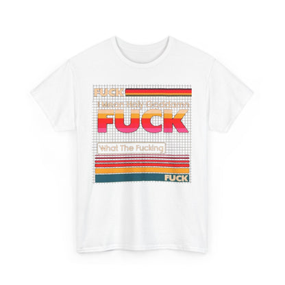 Retro Pop Art Unisex Men’s Women’s Graphic Cotton Funny T Shirt Tee Vintage capturing bold colours and edgy humour, a perfect piece for stylish individuals.