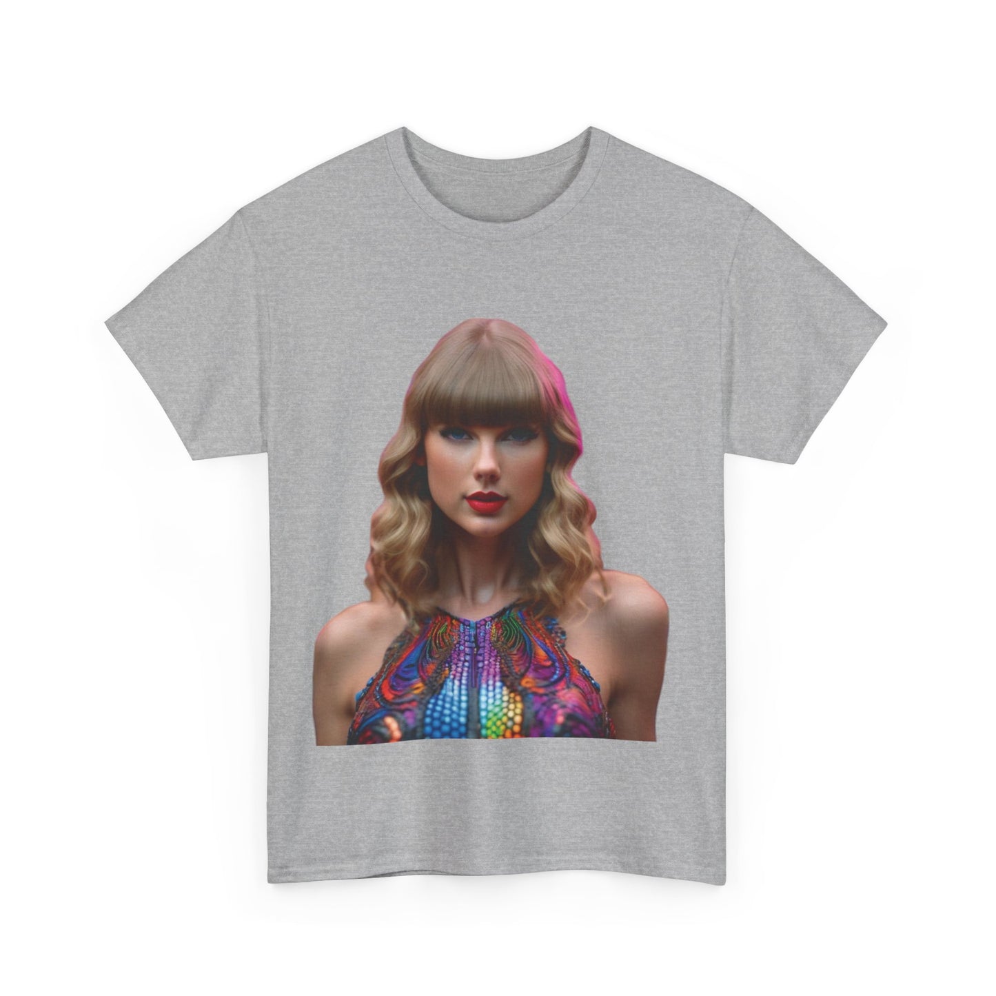 Swifties psychedelic  Taylor Swift Heavy Cotton Tee