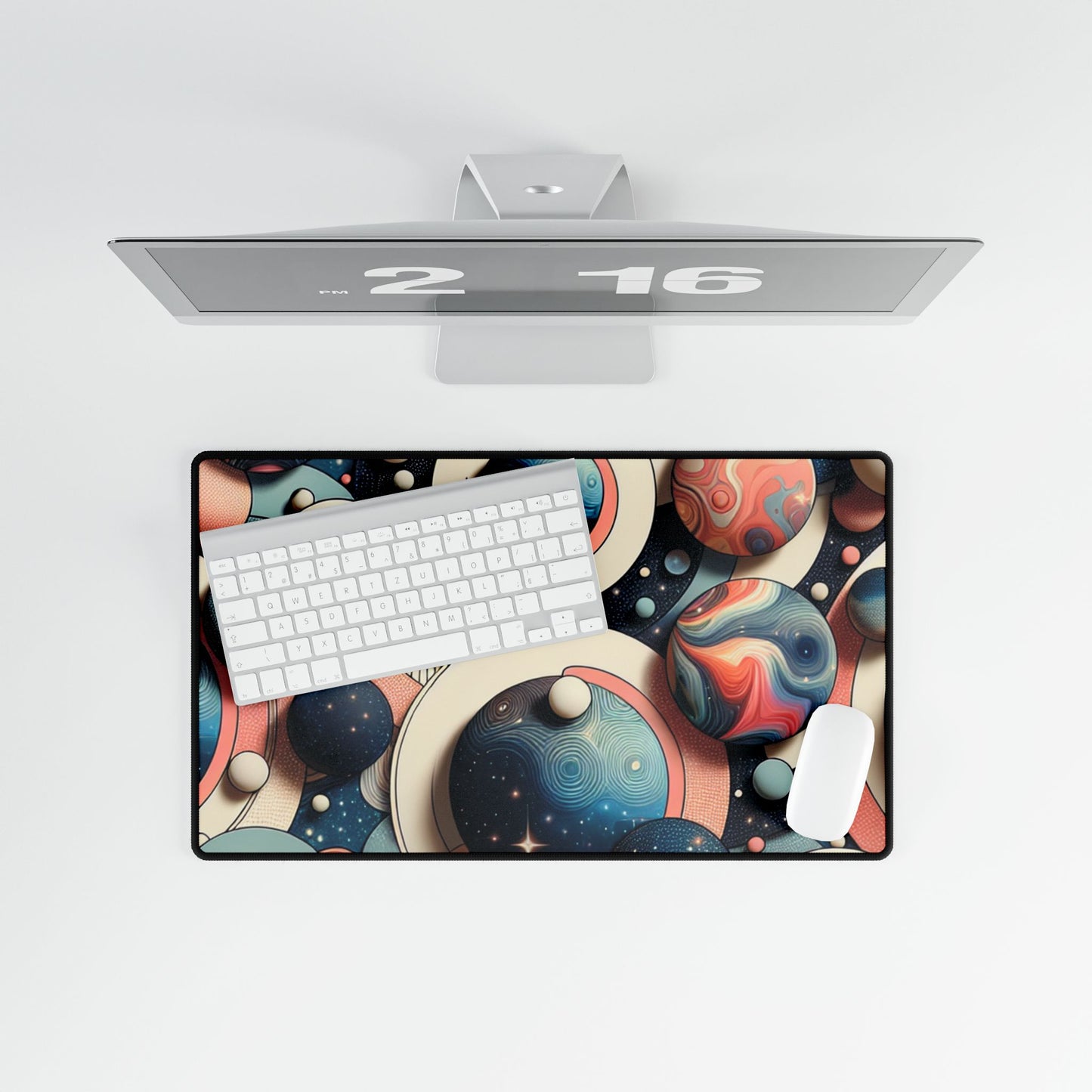 Stellar Nebulous Desk Mat Style- Desk | Mouse Mat 3 Sizes