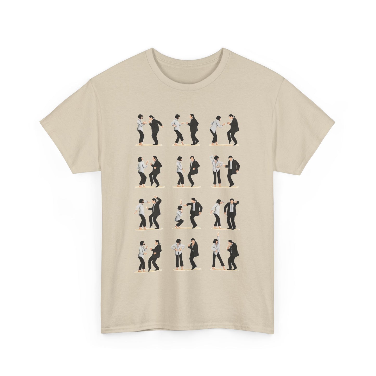 Pulp Fiction Dance Funny Gift Mens Womens Graphic T-Shirt Unisex Cotton Urban