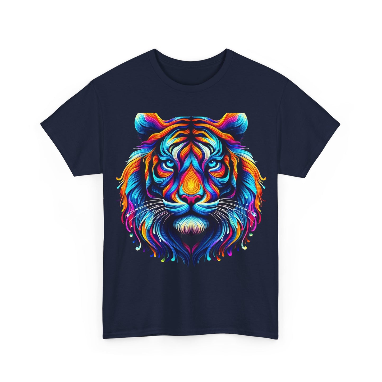 Tiger's Whimsy  Graphic Unisex  T Shirt Tee