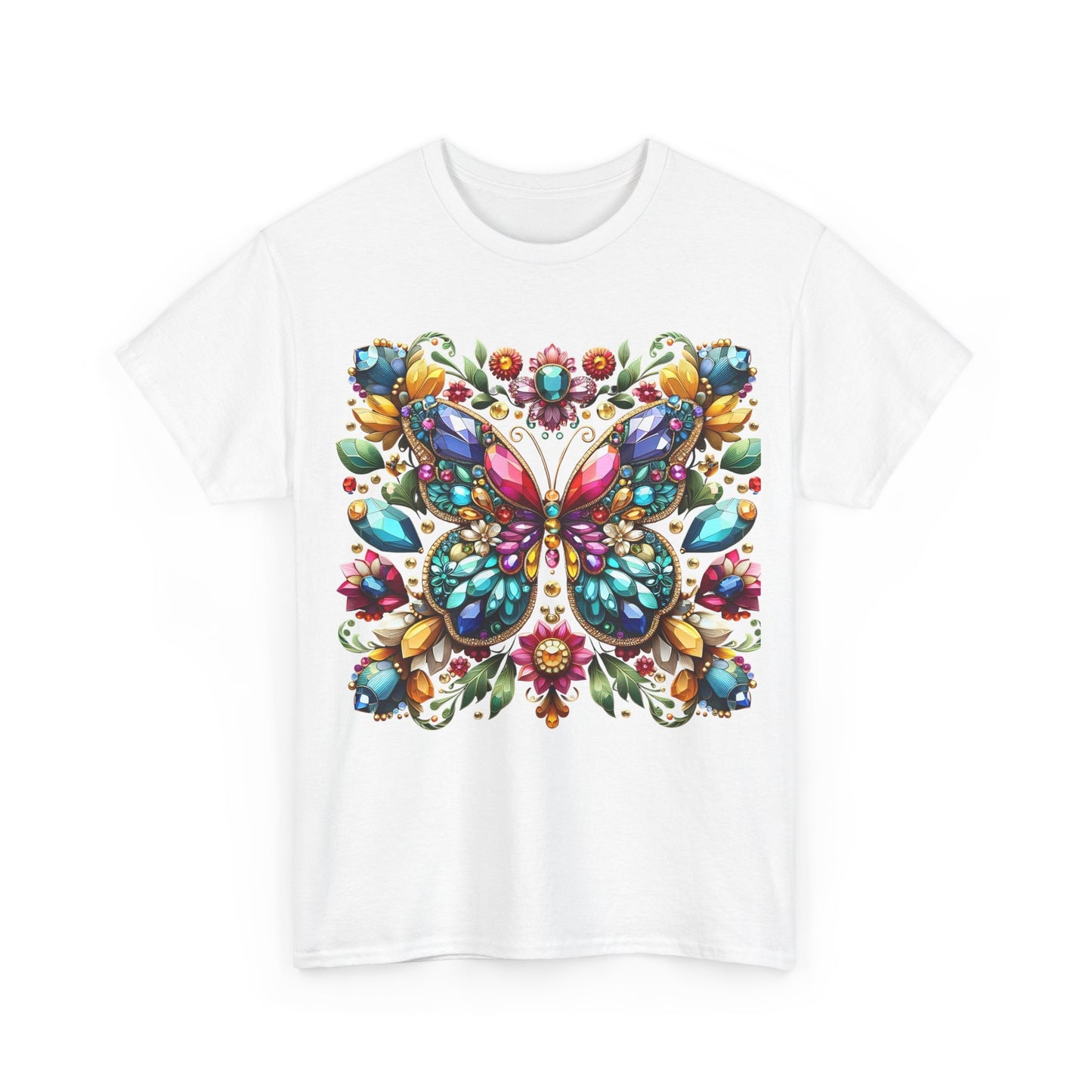 Enchanting Butterfly Brooch Unisex T Shirt Graphic Tee Unisex