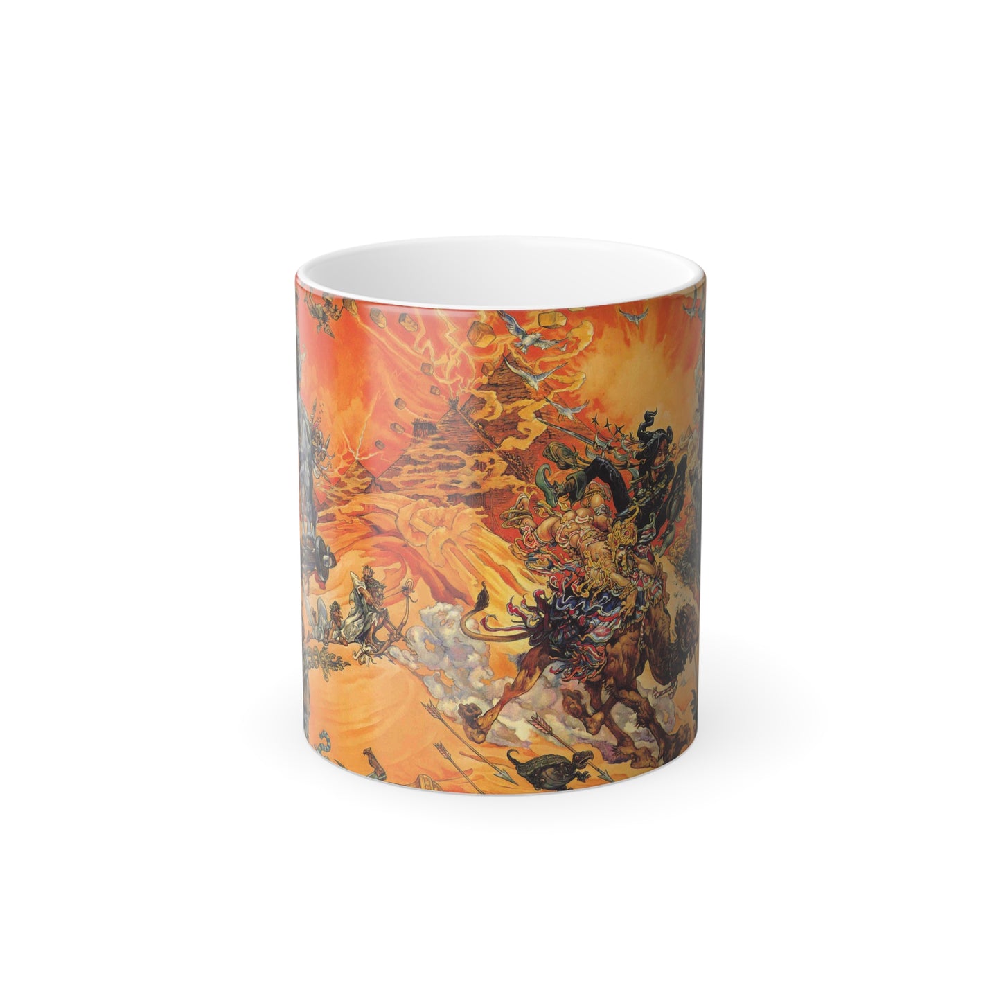 Discworld Pyramids Heat Change Coffee Mug Tea Mug Office Mug