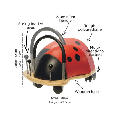 Wheely Bug Small Ride On - Ladybird