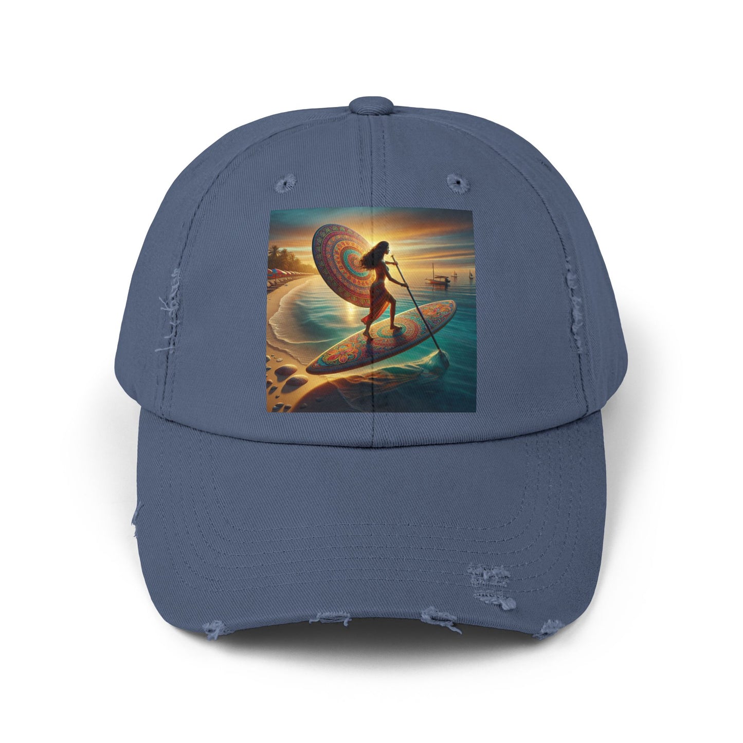 Unisex Distressed Paddleboarders Cap