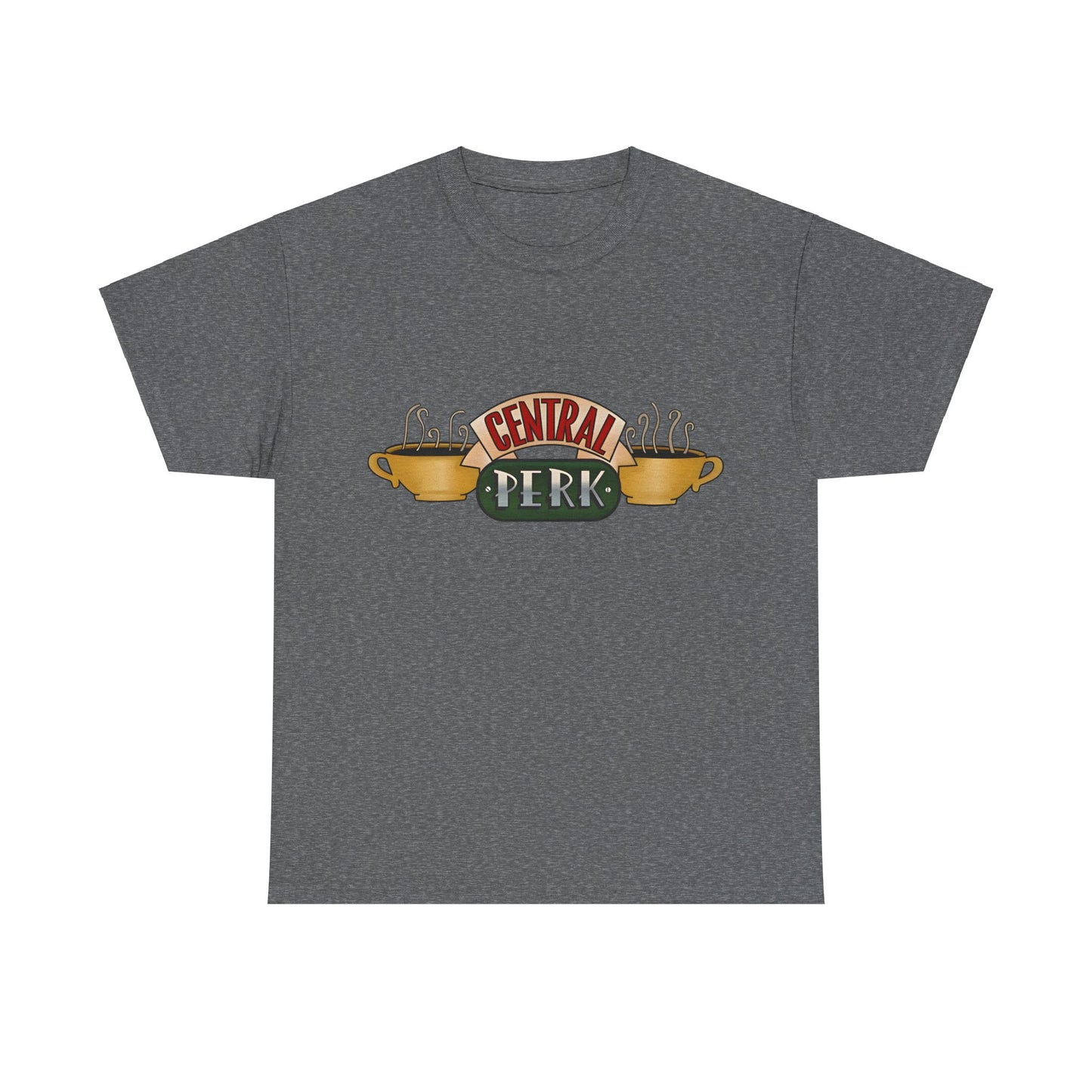 Central Perk Coffee Shop Friends  Retro Logo Graphic Tee Unisex