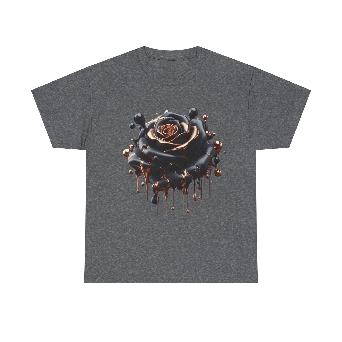 Close-Up Abstract Rose Unisex Cotton Tee Graphic T Shirt