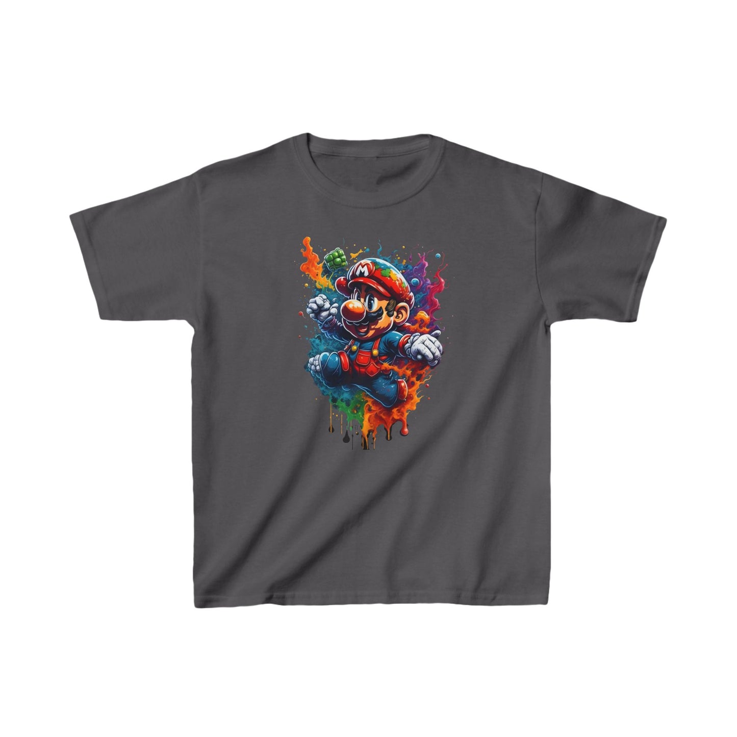 Unisex Childrens Computer Game Graphic Cotton Tee 16 colors